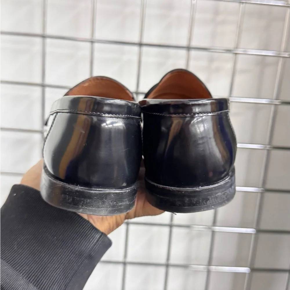 Jonak Paris Thelma Black Shiny Leather Round-Toe Loafers Womens Size EU 37 US 7 - Picture 7 of 7
